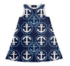The "ANCHOR" Yacht Dress in Blue